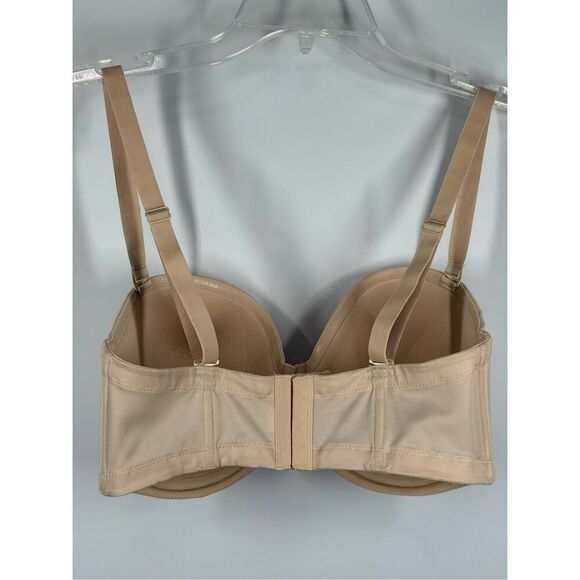 B44 - Wacoal Size 34DDD  854119 Red Carpet Strapless/add straps Underwire Bra - Picture 9 of 10